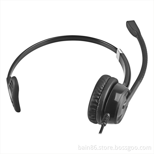 CS11 USB over-ear headset with microphone call center game music headset